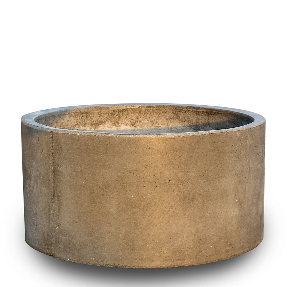 TUDELA NATURAL CONCRETE PLANTER D60CM - خزان توديلا 