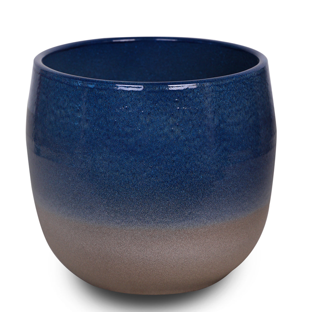 CHICO BLUE-GREY PLANTER - حوض شيكو