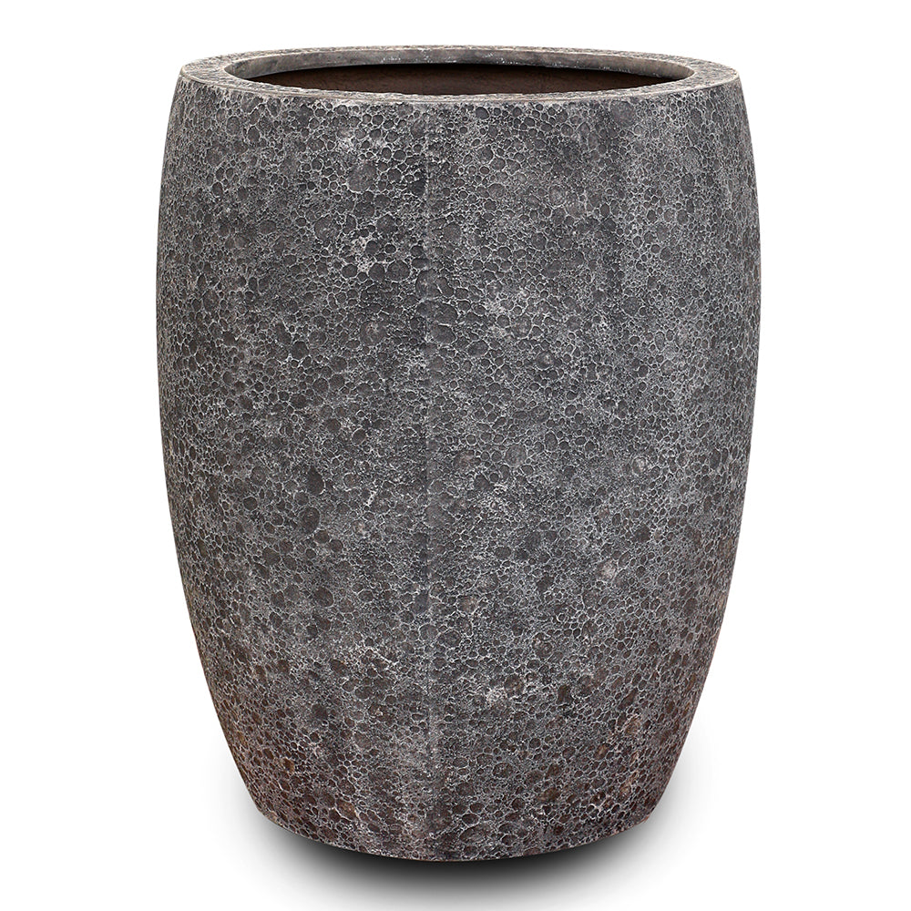 ROCKHAMPTON DARK GREY FIBER COMPOSITE PLANTER 68CM - حوض روكهامبتون