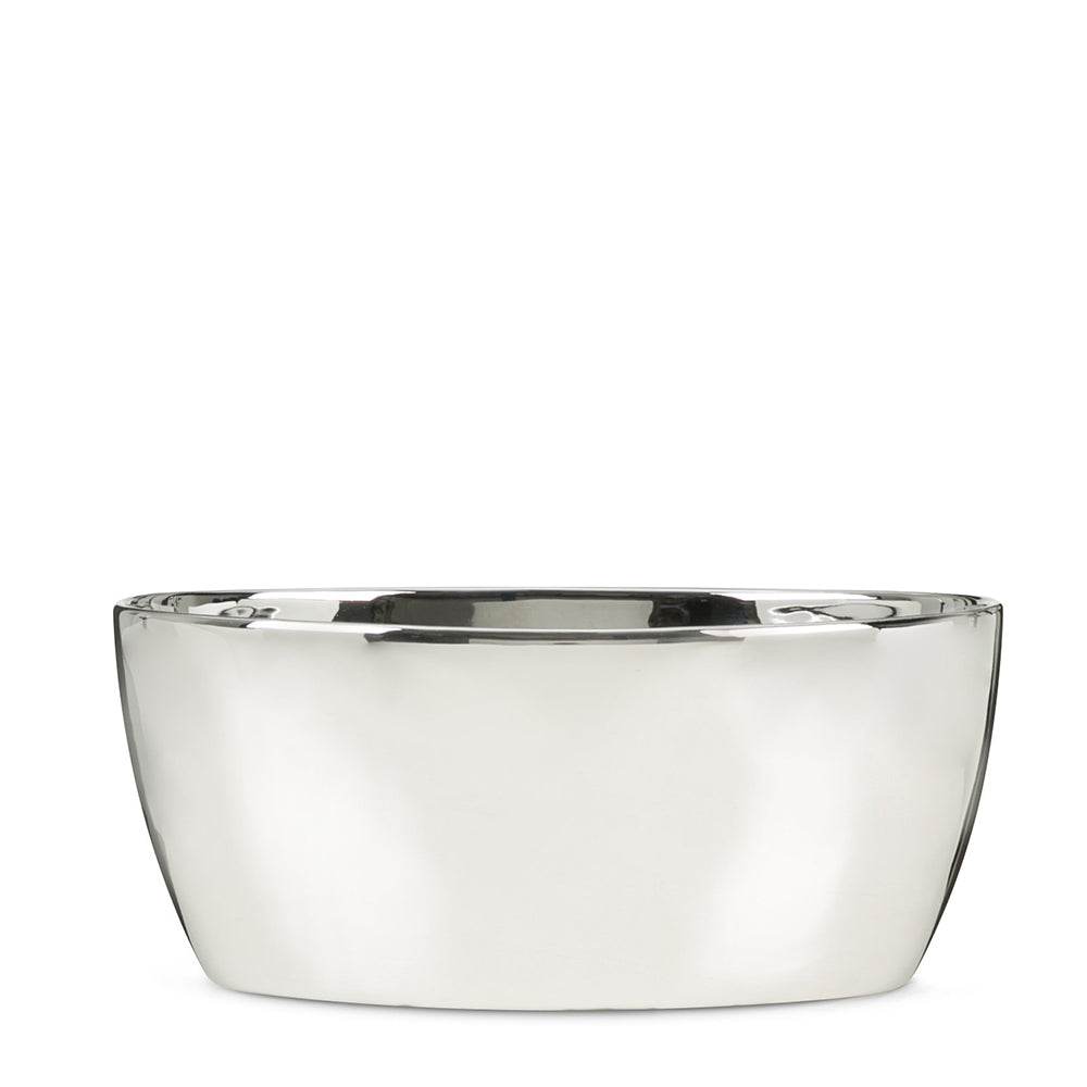 ARIZONA GLEAMING MIRROR-SILVER POT L28CM -حوض أريزونا