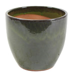 BALAKOVO GREEN CERAMIC POTS - حوض بالاكوفو الاخضر