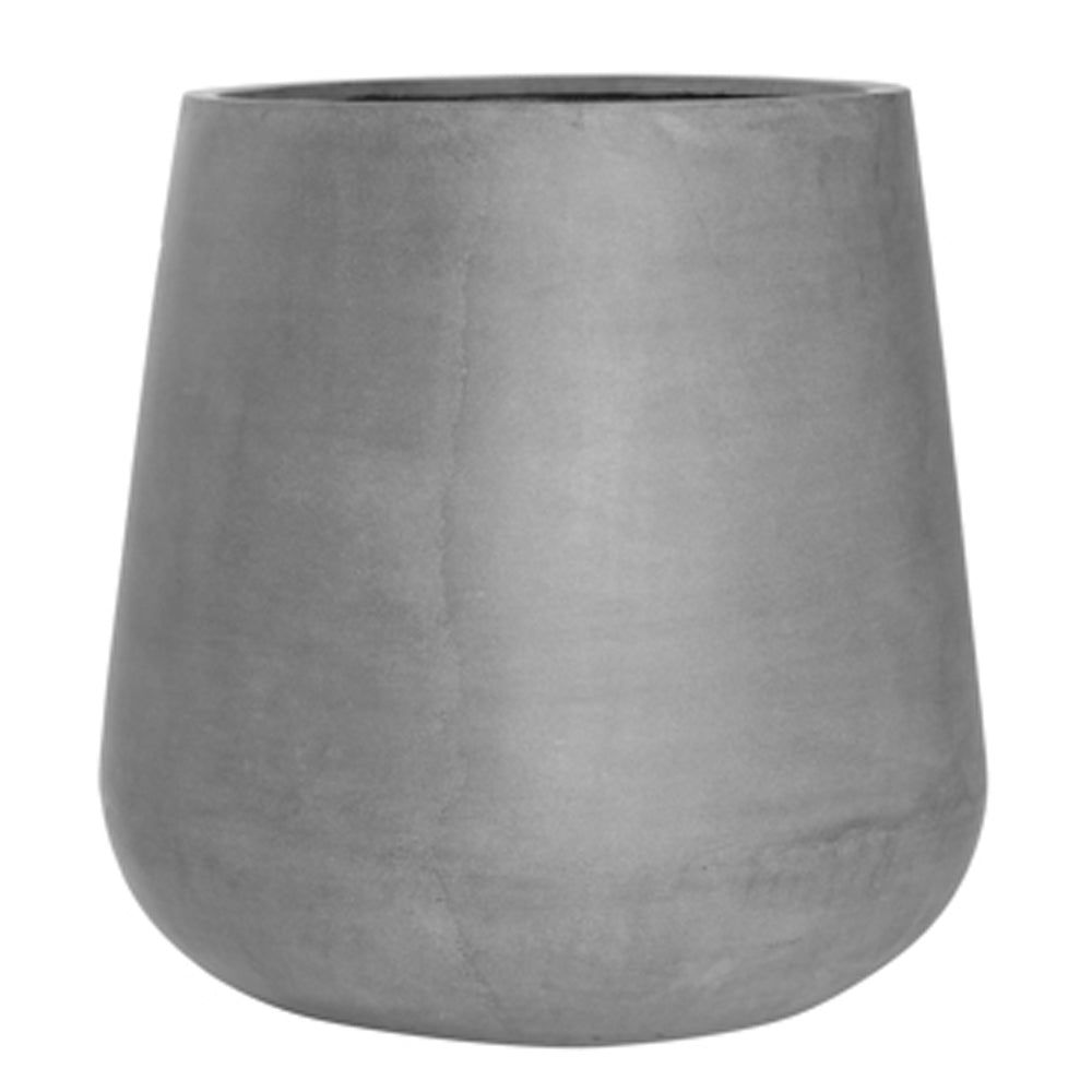 COSENZA GRAY PLANTER D44CM - حوض كوسينزا الرشيق 