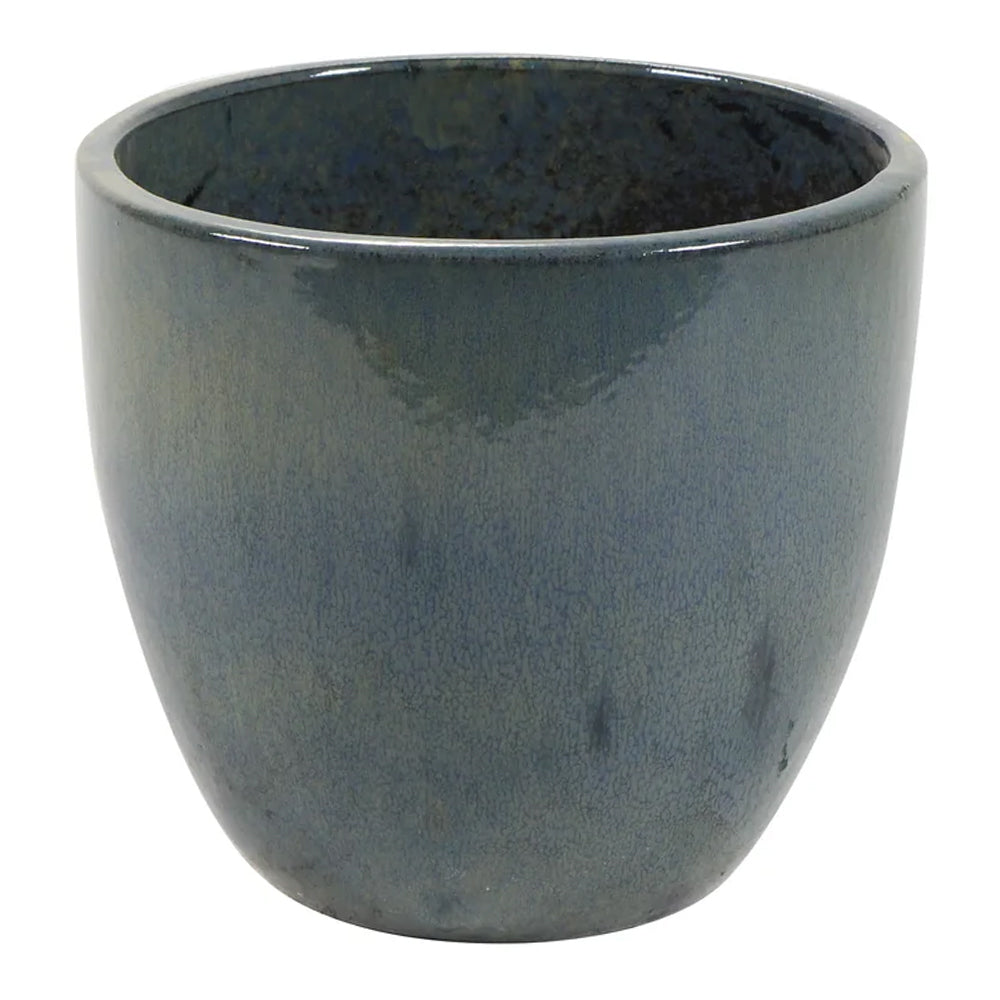 ELISTA BLUE CERAMIC POTS - خزان إليستا الازرق 