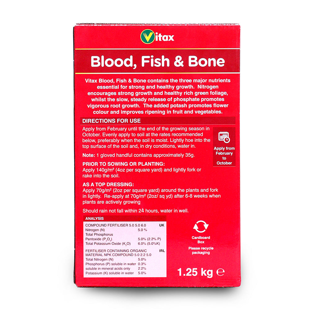 BLOOD, FISH & BONE 1.25KG - سماد الدم والسمك والعظام