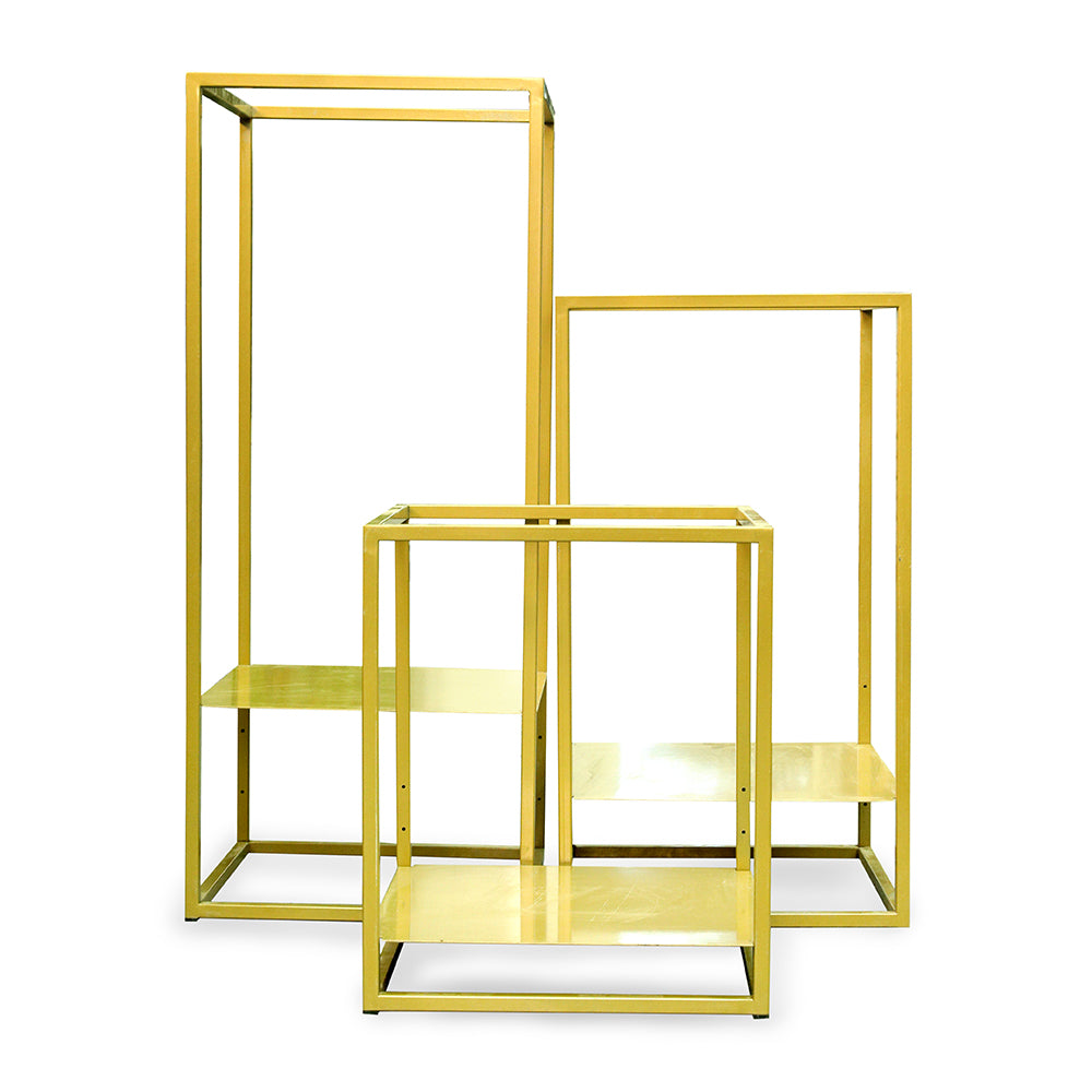 MENTON GOLD IRON STAND - ستاند مينتون