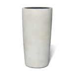 NEWMAN WHITE FIBER COMPOSITE PLANTER H90CM حوض نيومان