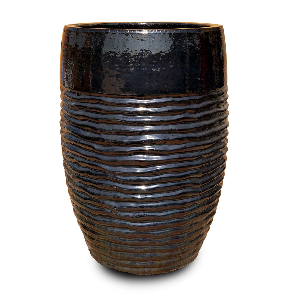 SABARA HIGH ICE-BLUE PLANTER 67cm - حوض صبارا