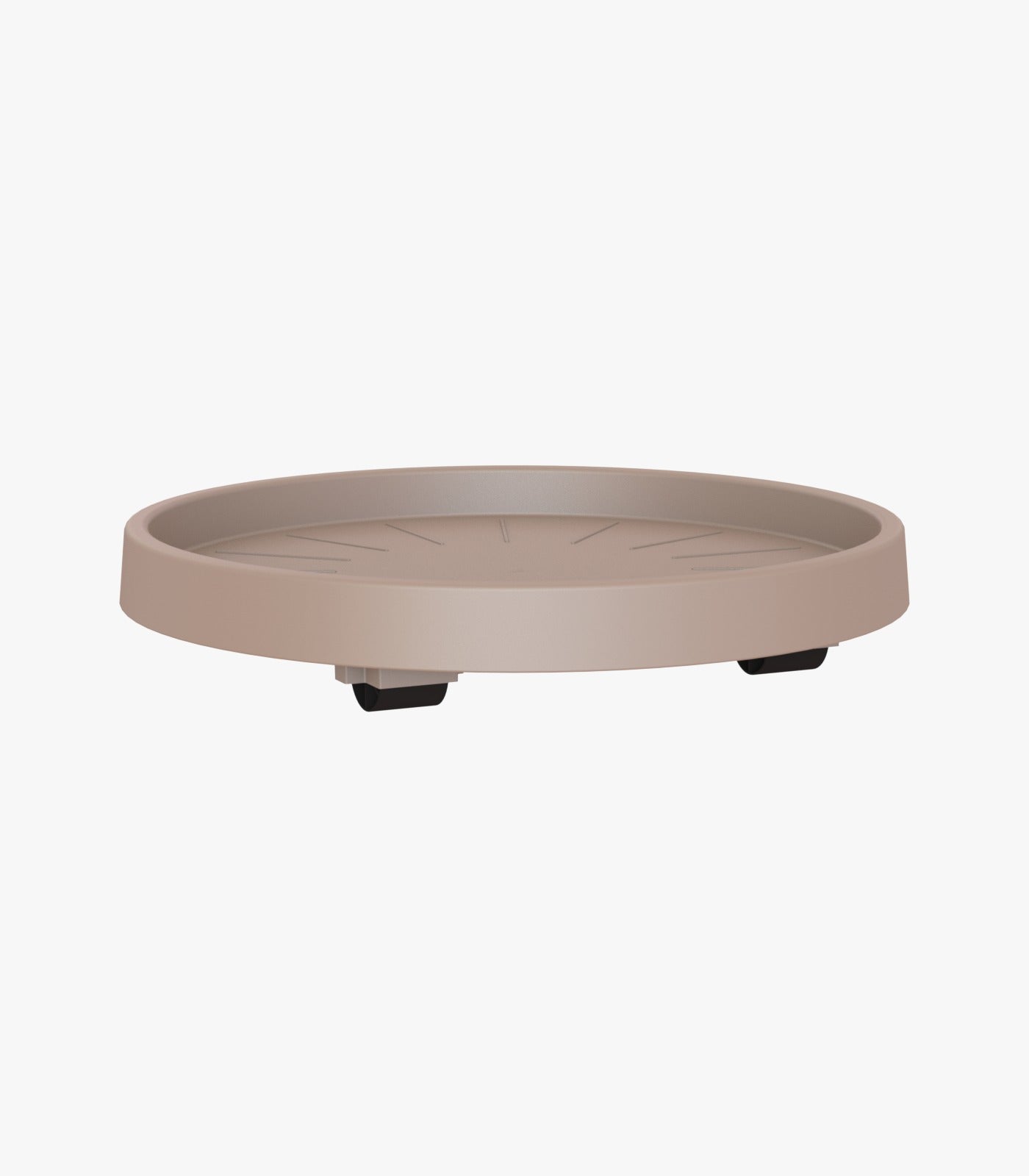 REDON BROWN SAUCER/WHEELS 40CM