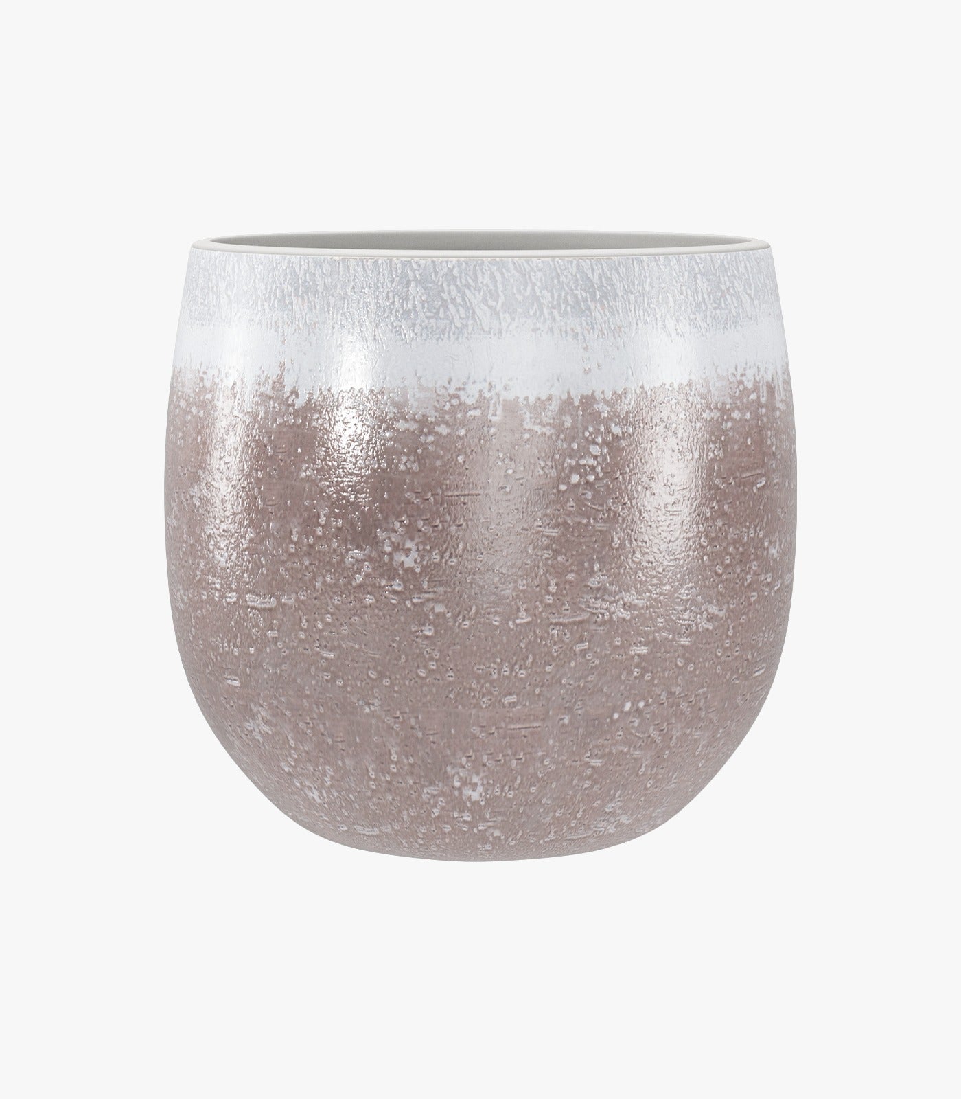 DIJON BROWN POT D33CM - حوض ديجون بني 33سم